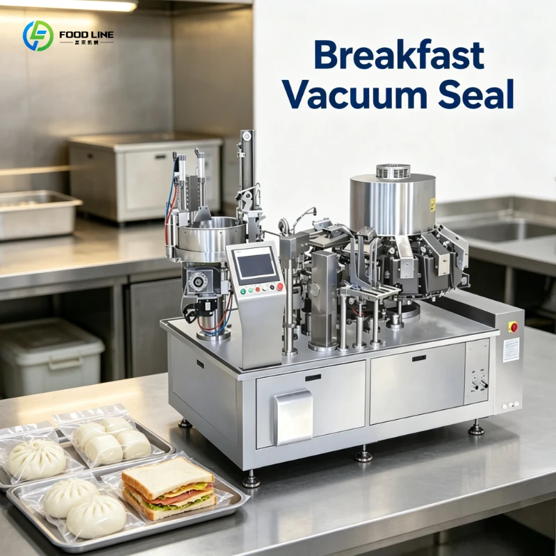 FL Pouch Vacuum Sealing Packing Equipment Auto for Peanut Kernel Corn Snacks Line