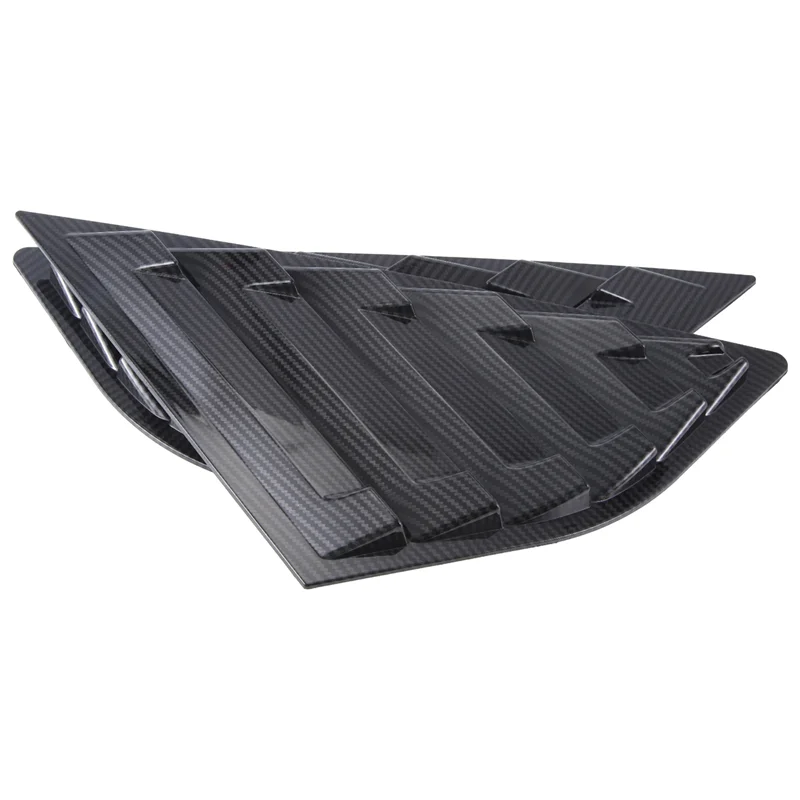 

Durable Car Rear Window Blinds Side Tuyere Louvers Vent Cover For Ford Focus MK3 Hatchback 2012-2018