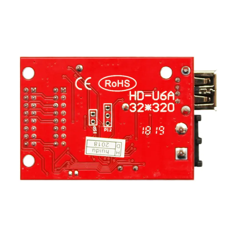 Huidu HD-U6A u-disk single color led card work for single color & dual color led screen display module controller