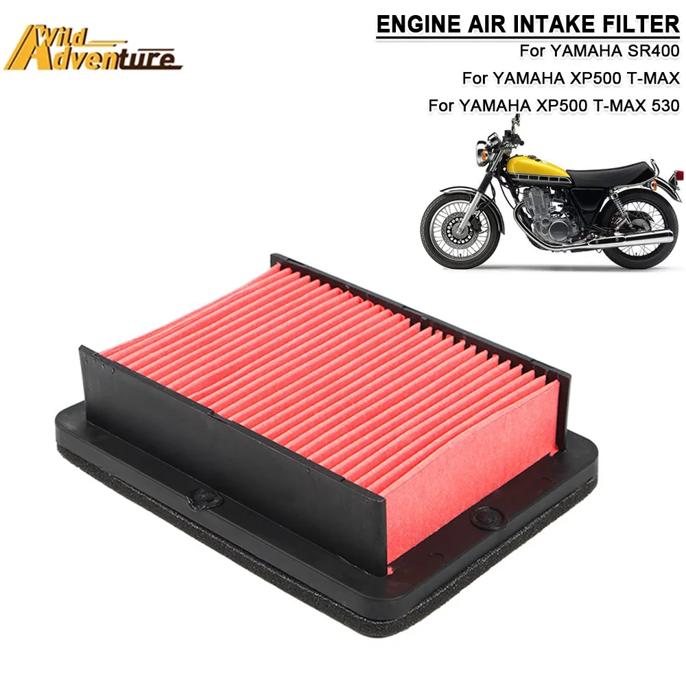For YAMAHA SR400 SR 400 XP500 XP 500 T-MAX 530 TMAX530 TMAX 530 Motorcycle Air Intake Cleaner Engine Air Filter Replacement Part