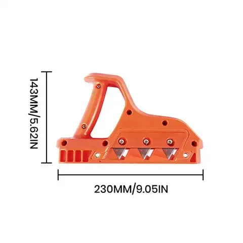 Plasterboard Quick Cutter, Gypsum Board Hand Plane, Drywall Edge Chamfer, Woodworking Cutting Tool, 45 ° Trimmer Hand Tool