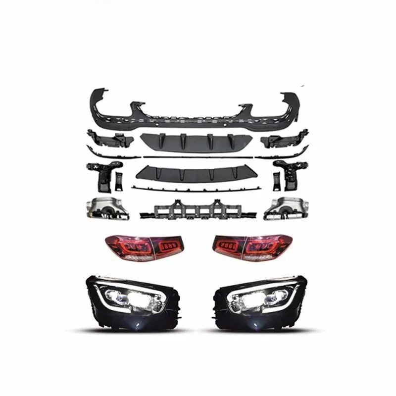For W213 2016-2019 Upgrade 2021 Auto Parts Sets Kit Auto Tuning Accessories Body Kit 5