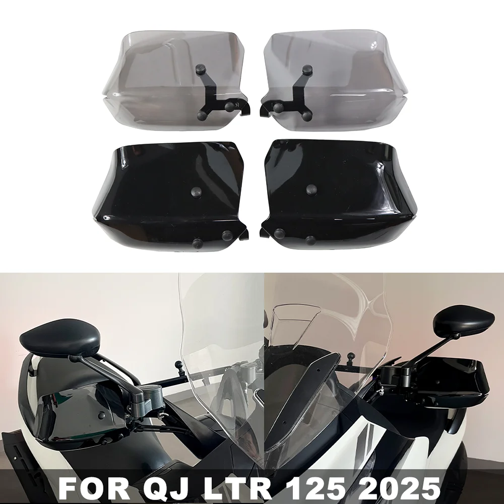 

Parts FOR QJ LTR 125 2025 Motorcycle Handguard Hand Guards Wind Deflectors Handguard Hand Shields Protection Bike Hand Shields