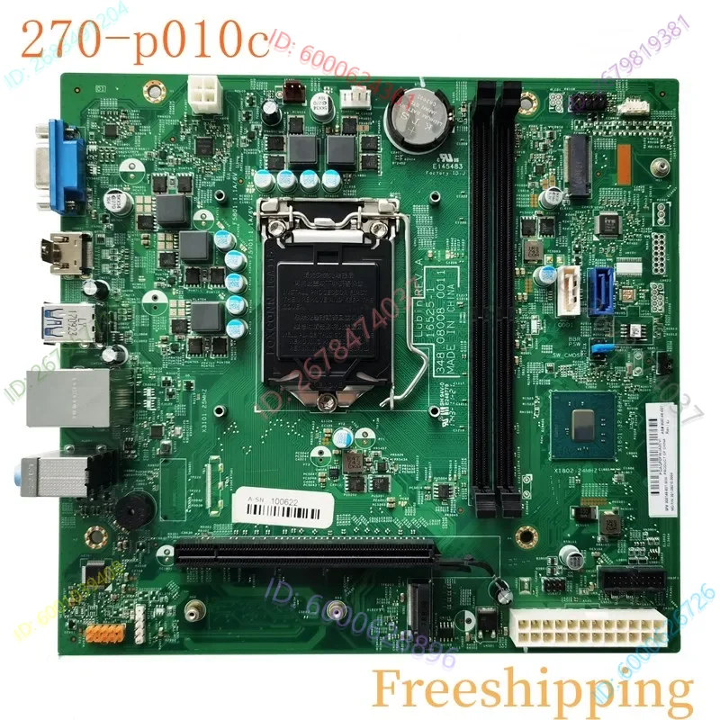

906148-001 For HP Slimline 270-p010c 570 Motherboard 16525-1 906148-601 DDR4 Mainboard 100% Tested Fully Work