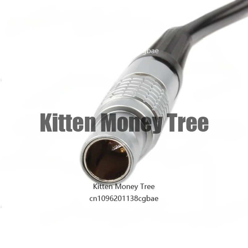 واجهة مخصصة TYPE-C إلى LEMO 2-pin ذكر، رأس ريمو، سلك طاقة سلك مرن خطي #5