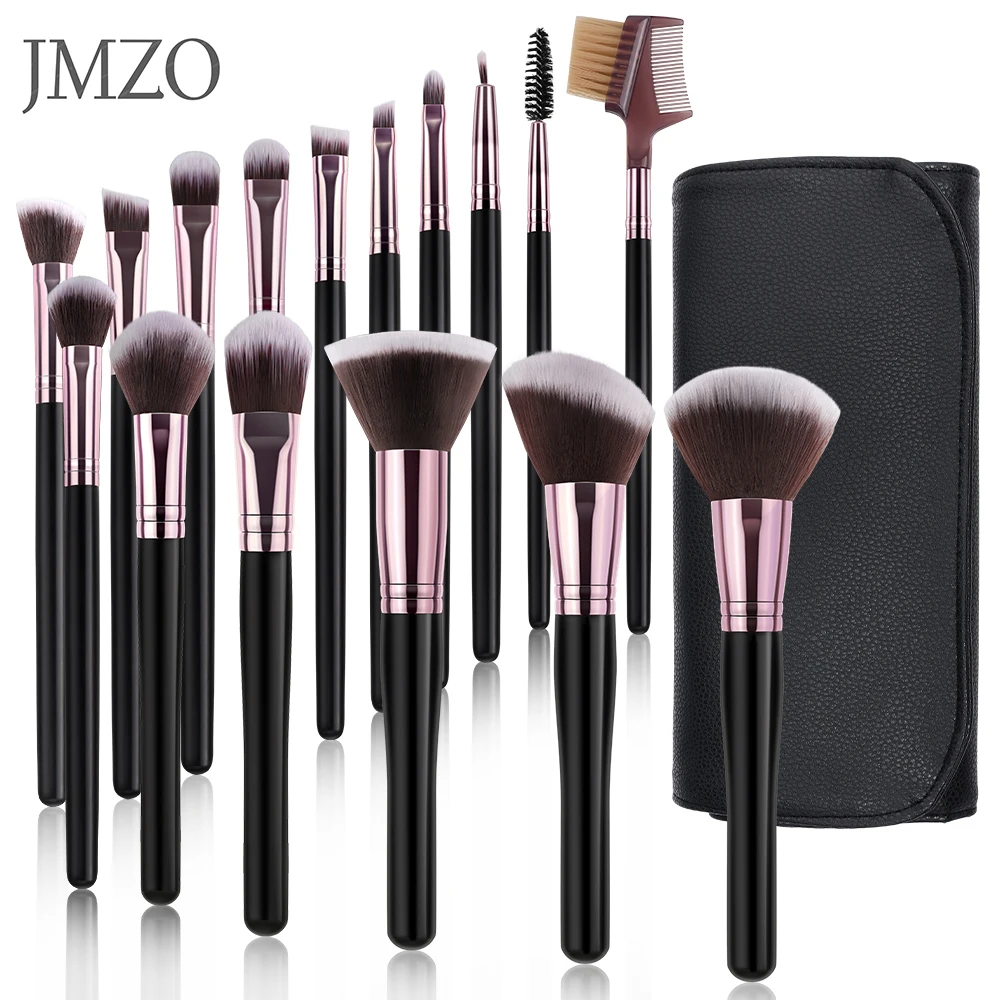 

16Pcs Makeup Brushes Set Professional Soft Fluffy Cosmetic Foundation Powder Eyeshadow Kabuki Blending Make Up Brush Beauty Tool