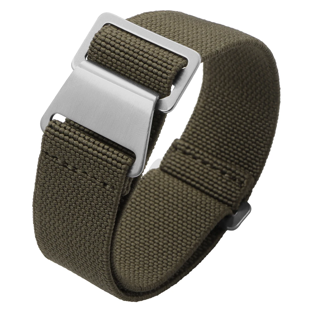 18/20/22 mm Nylon-Uhrenarmbänder, Fallschirm, elastisch, atmungsaktiv, hautfreundliche Riemen für Rolex Water Ghost für Omega für Tudor-Armband