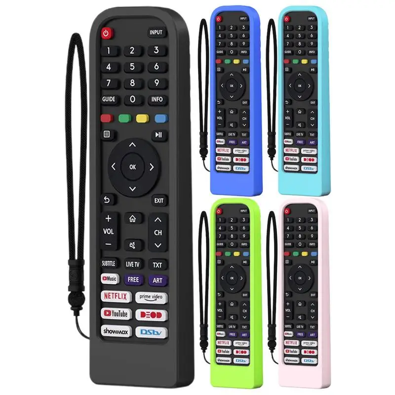 Silicone Case forHisense Voice Remote ERF3A90 Fits forHisense HX-EN2P30H EN2R30N/2K30P/55A7300F Remote Silicone Covers