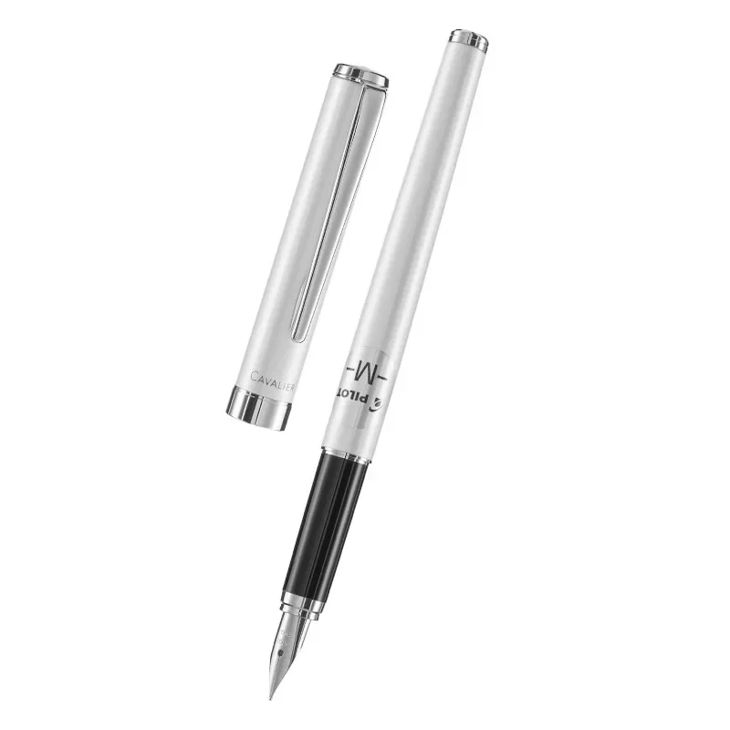 New PILOT Cavalier Brass Fountain Pen F M 0.5 0.7MM Nib With Marble Pattern FCAN-3SR New Year's Gift Japanese High-end Stationer