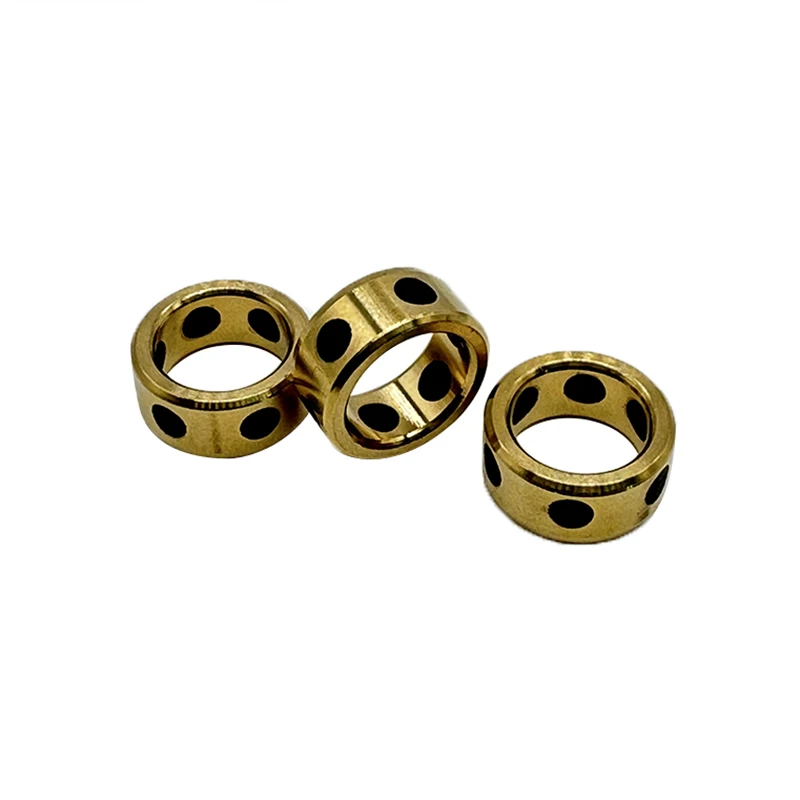 1Pc 162210 1610 16x22x10 mm Linear Graphite Lubricating Brass Bearing Bushing Sleeve Oilless Self-lubricating