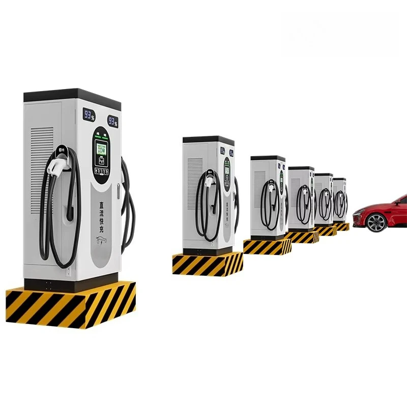 Durable 40-60 kW DC Ev Charging Station With CCS2 Plug and Charge for Car Charging Pile