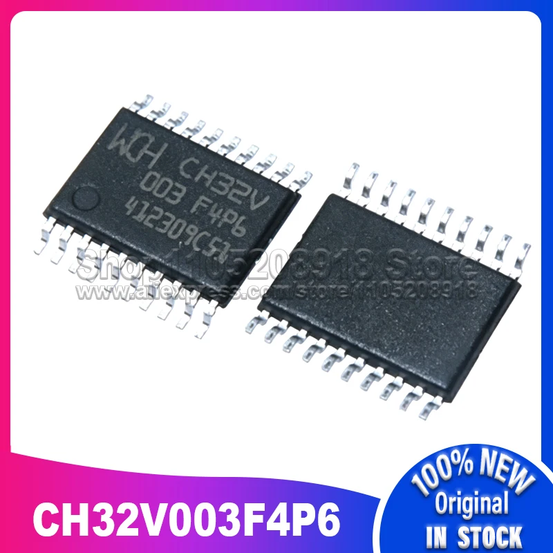 

(10 шт.) Новый оригинальный чипсет CH32V003F4P6 CH32V CH32V003 CH32V003F4 TSSOP20