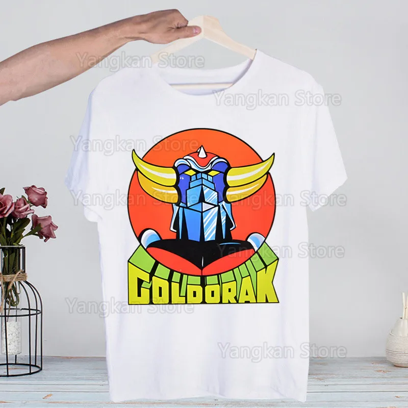 

Robot ANIME T Shirt Men Shirts Quality Summer Top Tshirts Short Sleeves Tees T-Shirt
