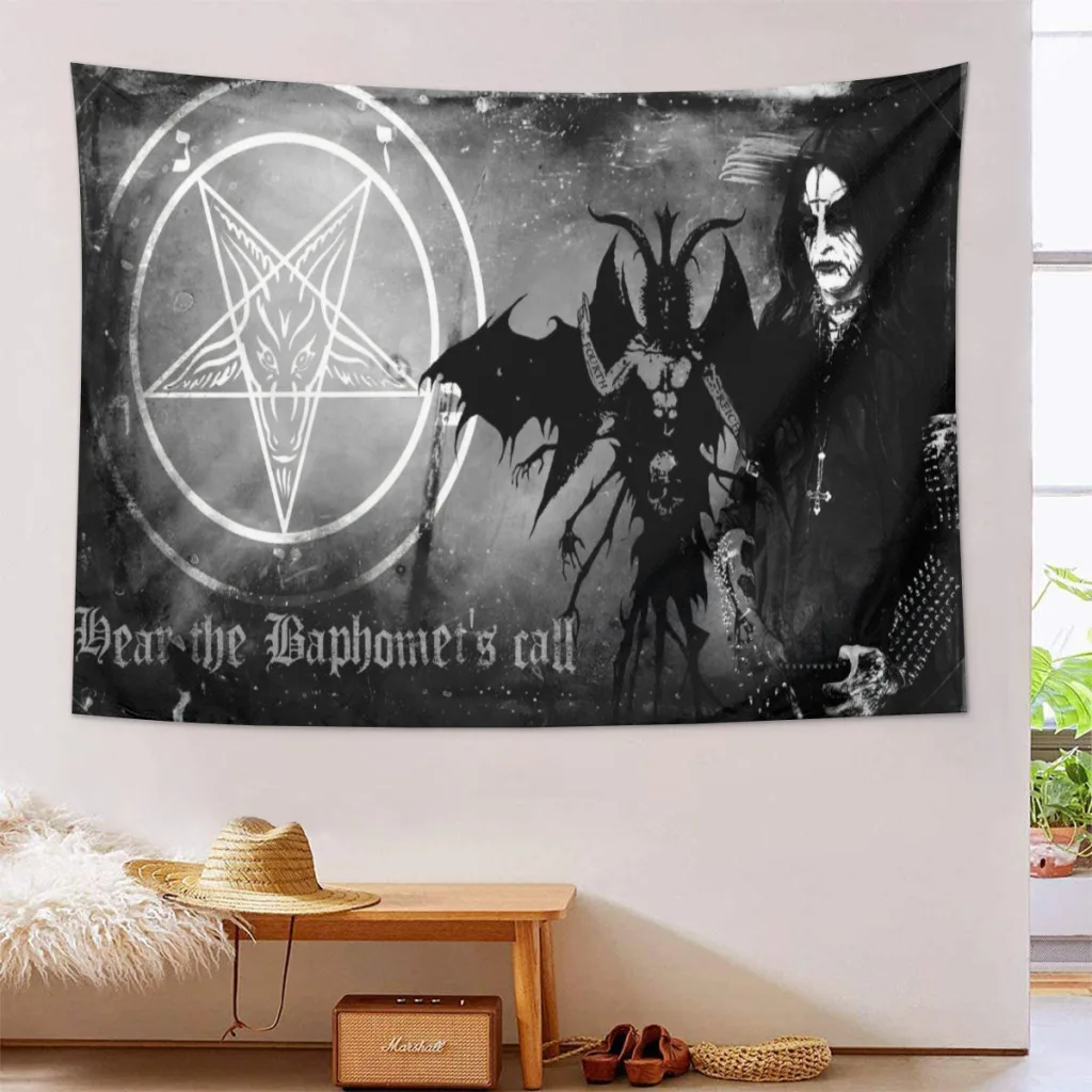 

Home Decoration Tapestry Baphomet Tapestry Wall Art Tapestries Room Decors