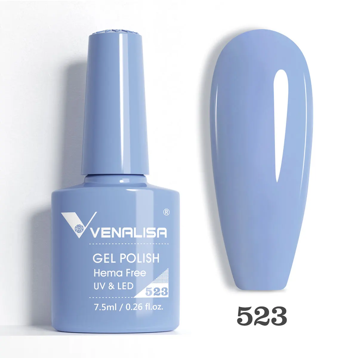 Venalisa 7,5ml HEMA-freier Nude Pink Nagelgel-Lack UV LED Maniküre Jelly Gel Nagellack zum Ablösen für perfektes Nagelfinish – Detail 28