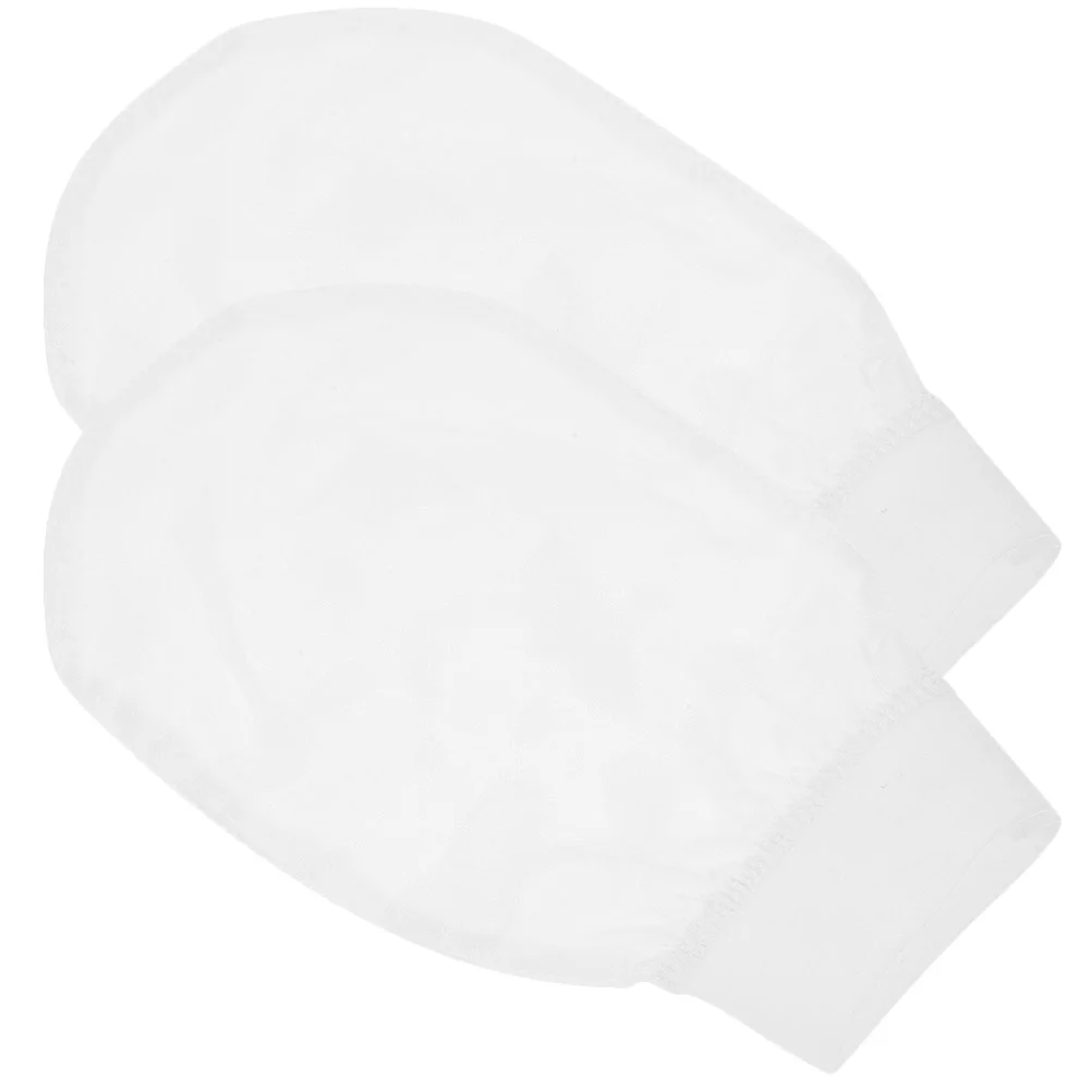 

2 Pcs Mud Bath Towel Body Exfoliating Tool Gloves for Cleaning Rough Mitt Skin Supplies Mittens Scrubbing