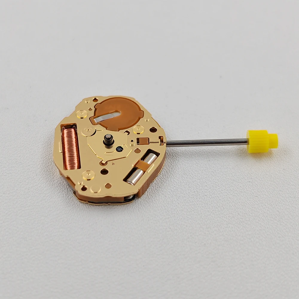 Japón Miyota GL20 movimiento de reloj de cuarzo modificación reemplazar mecanismo Super GL20 movimiento de cuarzo dorado con batería/piezas de vástago