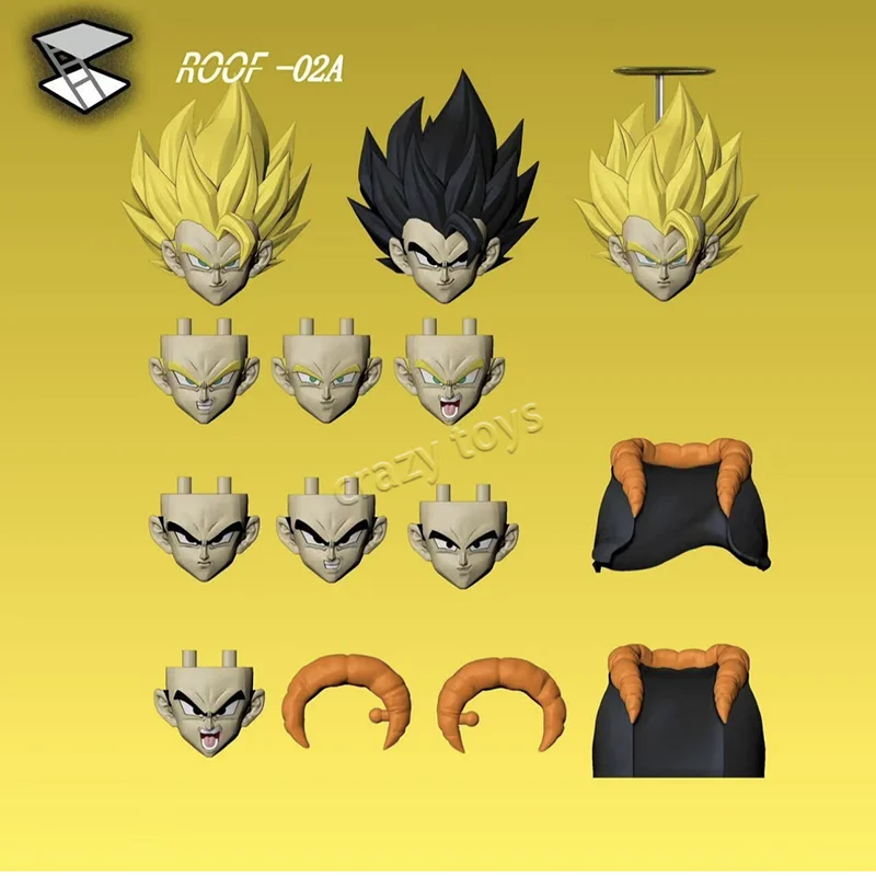 In Stock 02B 02A Dragon Ball Z Shf Super Saiyan Blue SSJ Vegeta Gogeta Son Goku Anime Action Figure Model Toy Collection