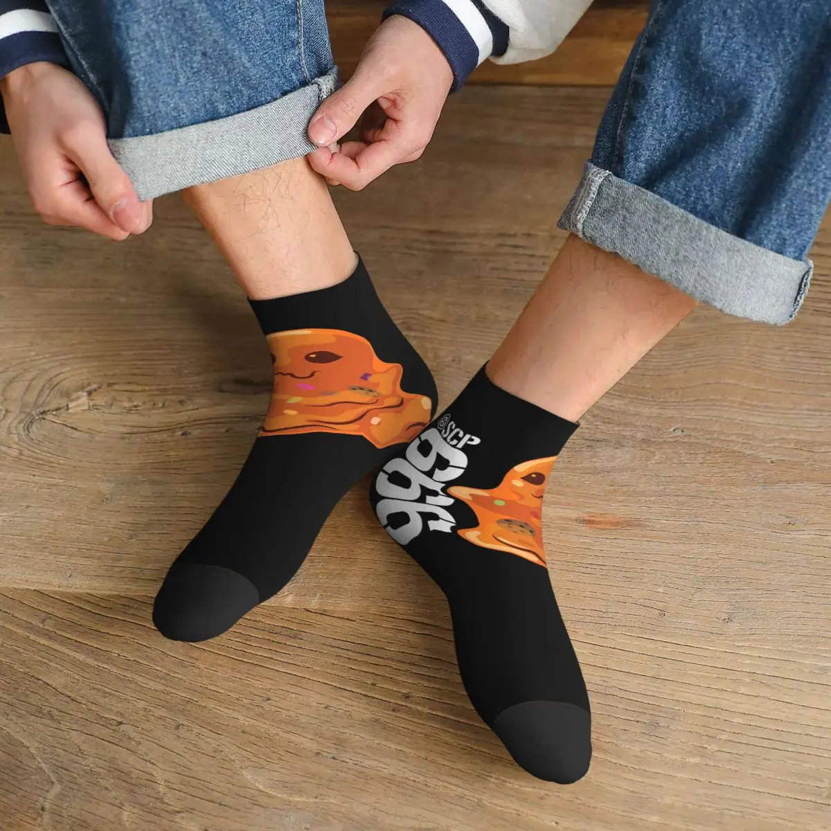

SCP 999 Tickle Monster SCP Foundation Socks Harajuku High Quality Stockings All Season Socks Accessories for Unisex Gifts