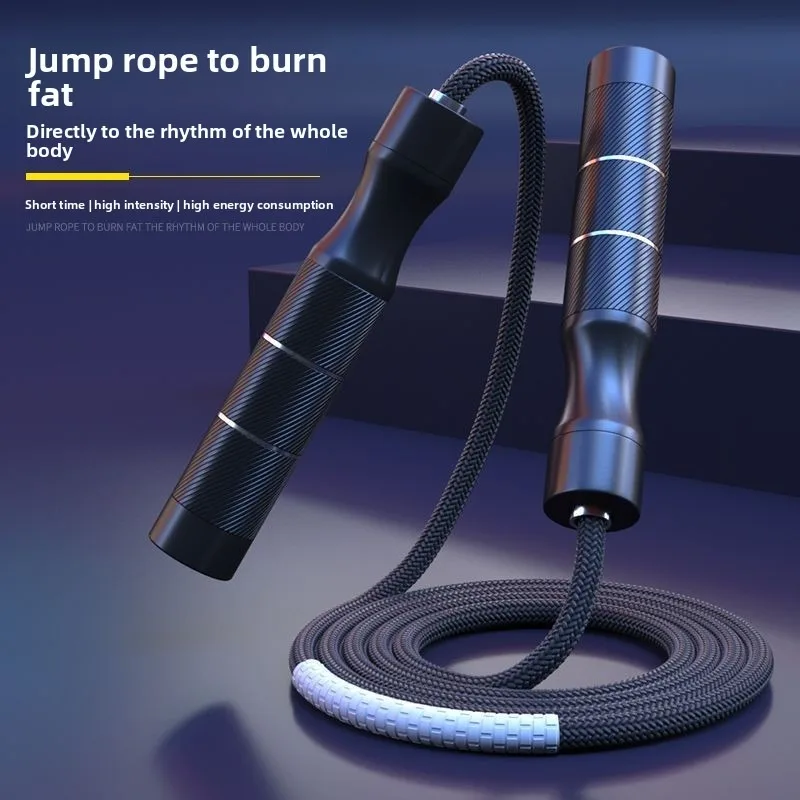Weight Bearing Jump Rope for Weight Loss and Fat Burning, Specifically Designed for Men, Can Train Up To 3.5 Meters in Bold