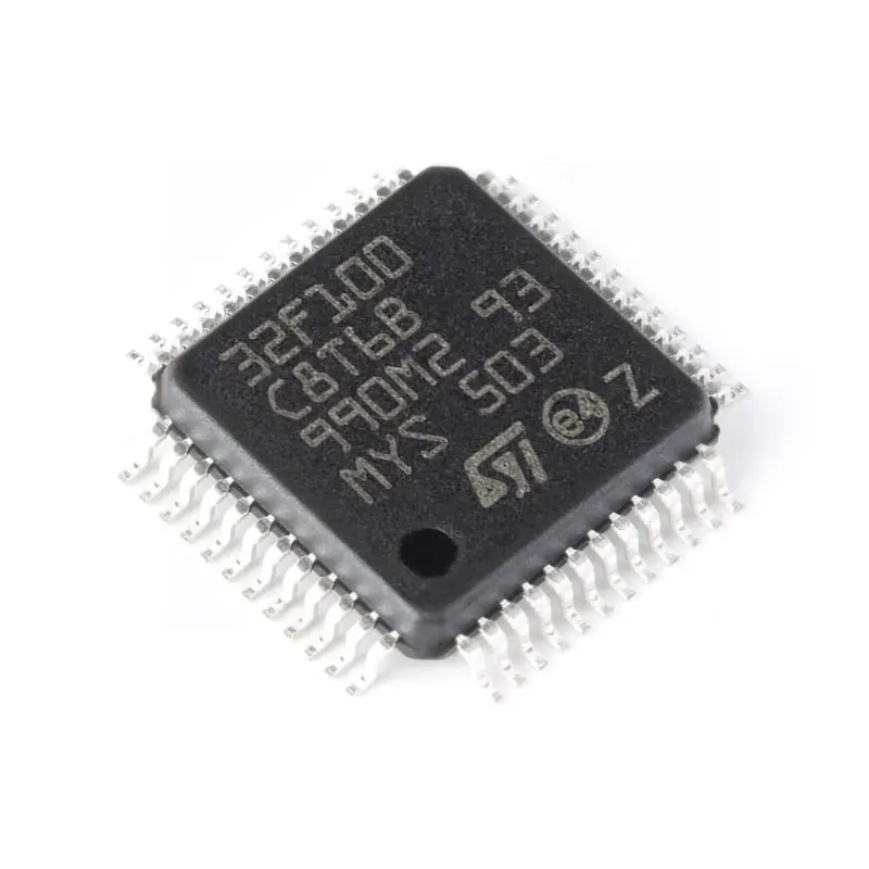 STM32F100RCT6 STM32F100R8T6 STM32F100R6T6 STM32F100RCT6B STM32F100R8T6B STM32F100R6T6B STM32F100R6T6A STM32F100R4T6B 32-bit MCU