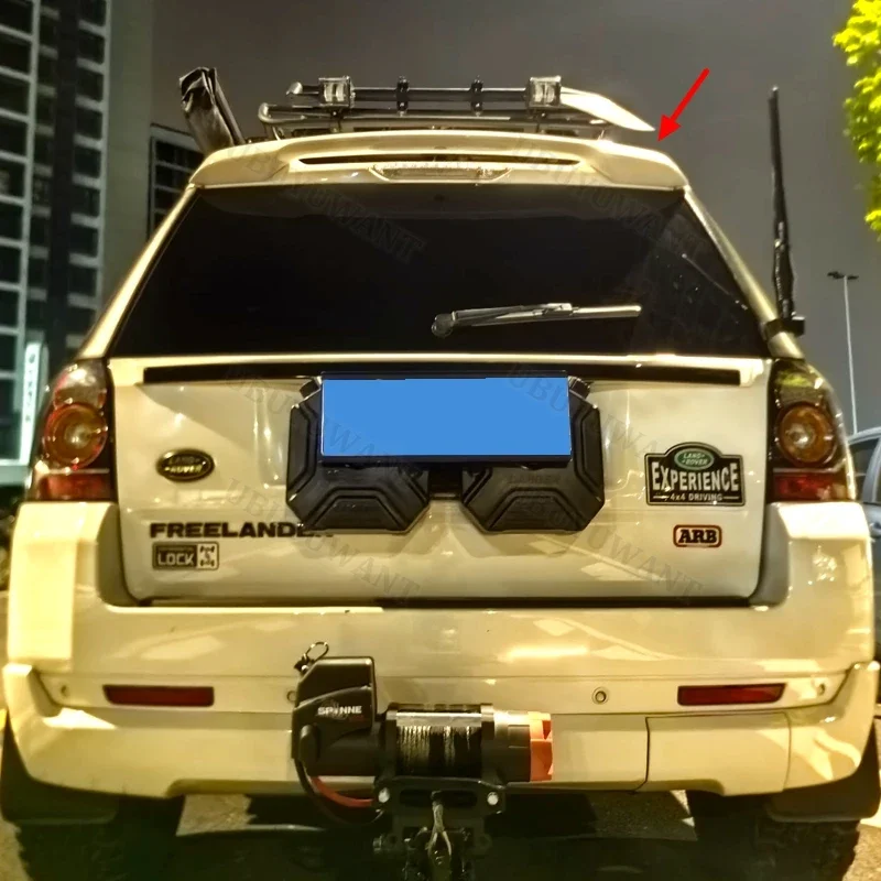For Land Rover Freelander 2 ABS ABS Rear Trunk Boot Lid Car Spoiler Ducktail Lip Wing 2007-2015