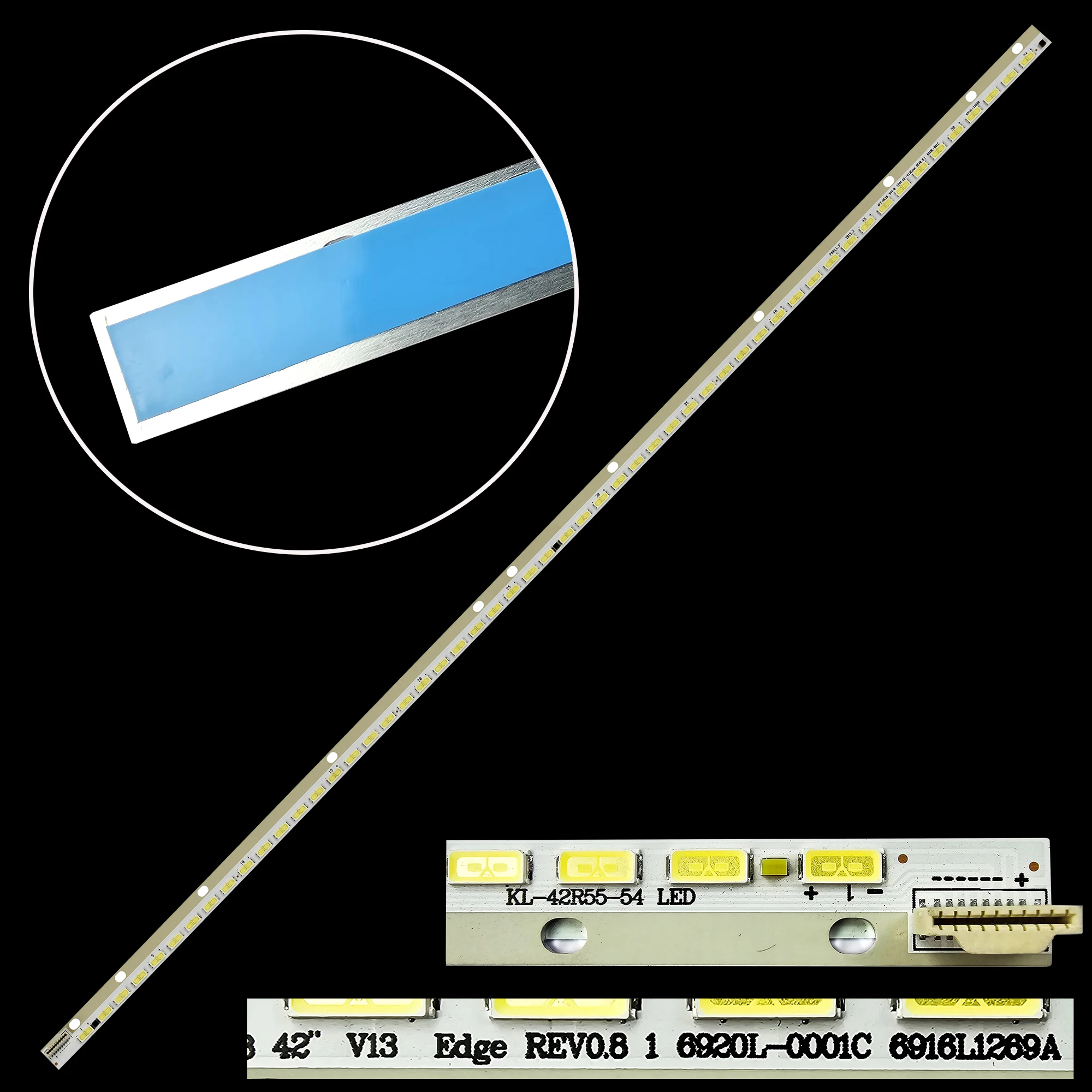 

1piece/lot 54LED 535MM 42 V13 6920L-0001C LED backlight strip Replacement for 6916L1166A 6922L-0103A LC420EUN SF F3 6916L1472A