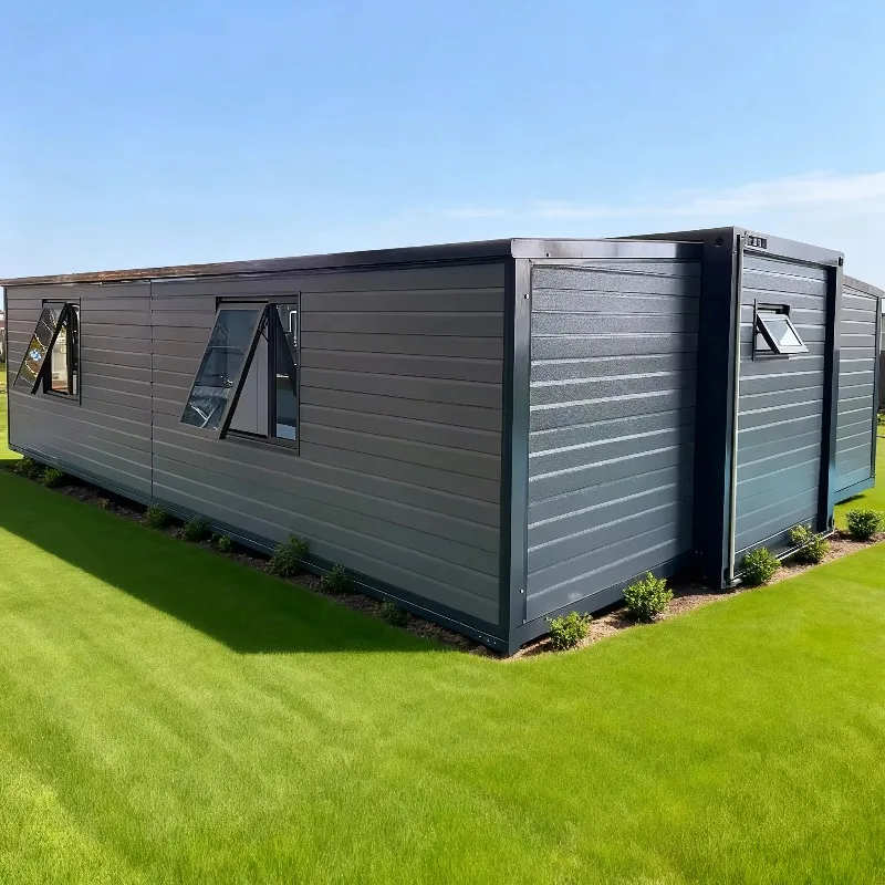 Casa Prefabricada Plegable para Campamentos de Construcción, Diseño Centralizado, Simple, Práctico, Bajo Costo, Portátil, Modular, Cabina de Ingeniería