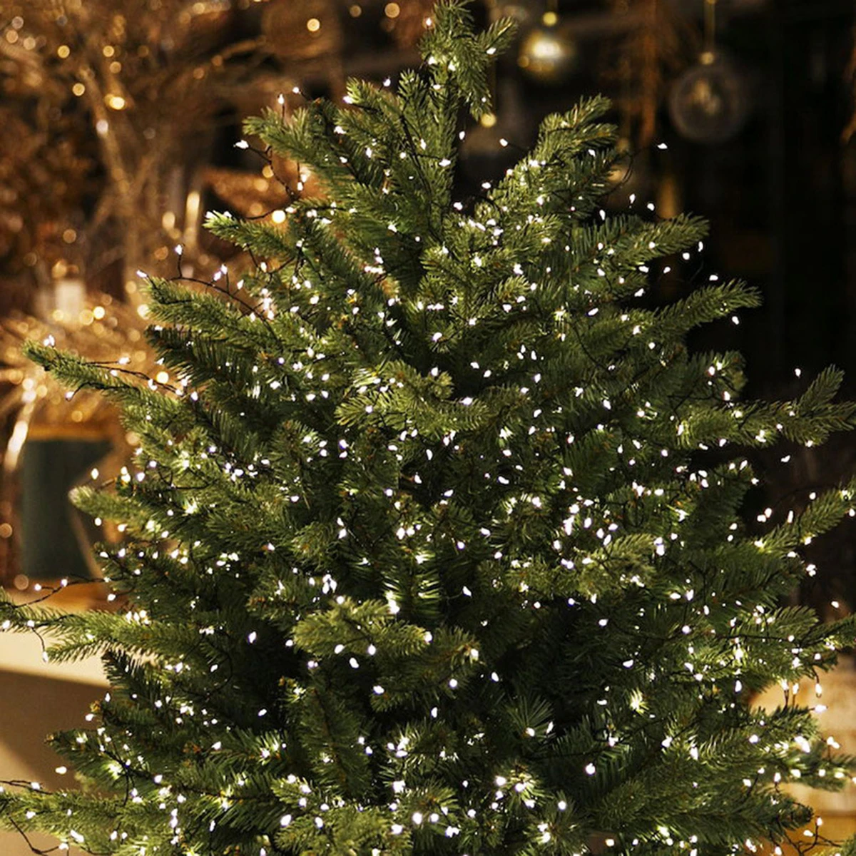 6 متر-75 متر LED العنقودية سلسلة أضواء عيد الميلاد الألعاب النارية الجنية أضواء جارلاند لحديقة حفل زفاف شجرة عيد الميلاد مصباح ديكور