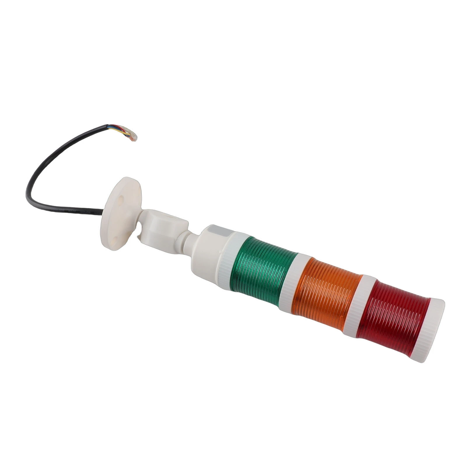LED Signal Tower Stack Light 220V Industrial Warning Andon Column Indicator Lamp 3 Layer for CNC Machine with Buzzer