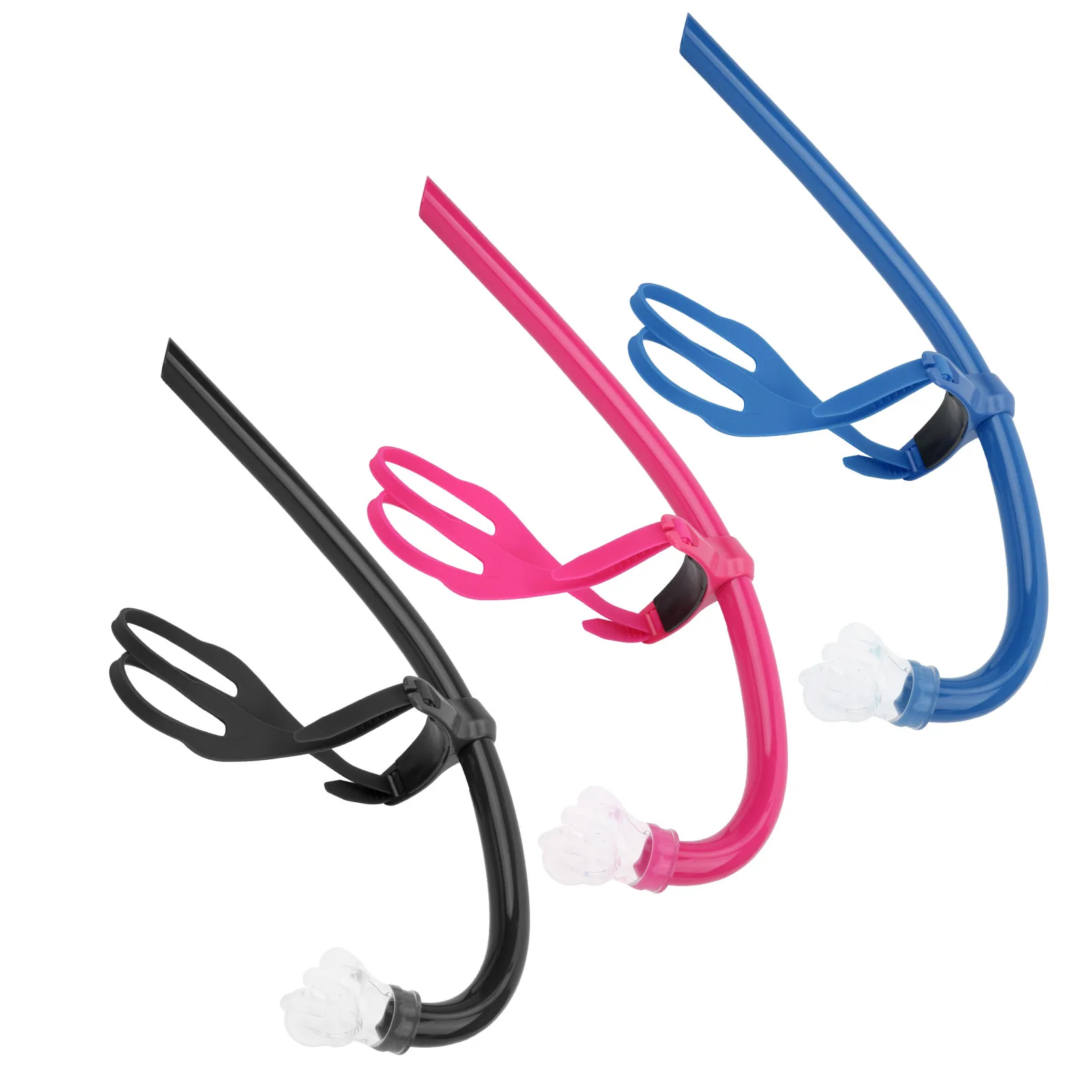 

Снаряжение для плавания: шноркель для дыхания, силиконовый мундштук, фронтальный шноркель для тренировок по плаванию