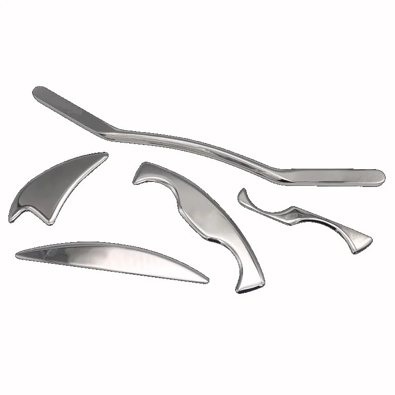 

Отличный набор массажных скребков Гуаша из нержавеющей стали для спины, ног, рук, шеи, плеч и акупунктурных точек всего тела