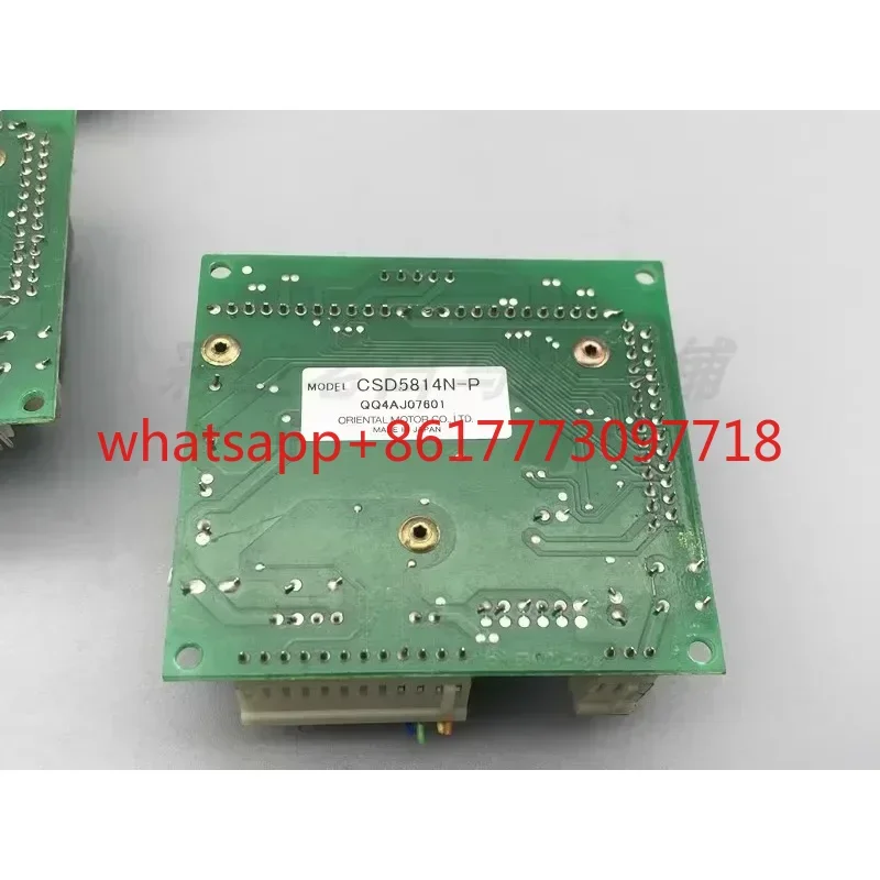 Japanese Oriental Motor 5-phase stepper motor driver 1.4A model CSD5814N-P has been tested