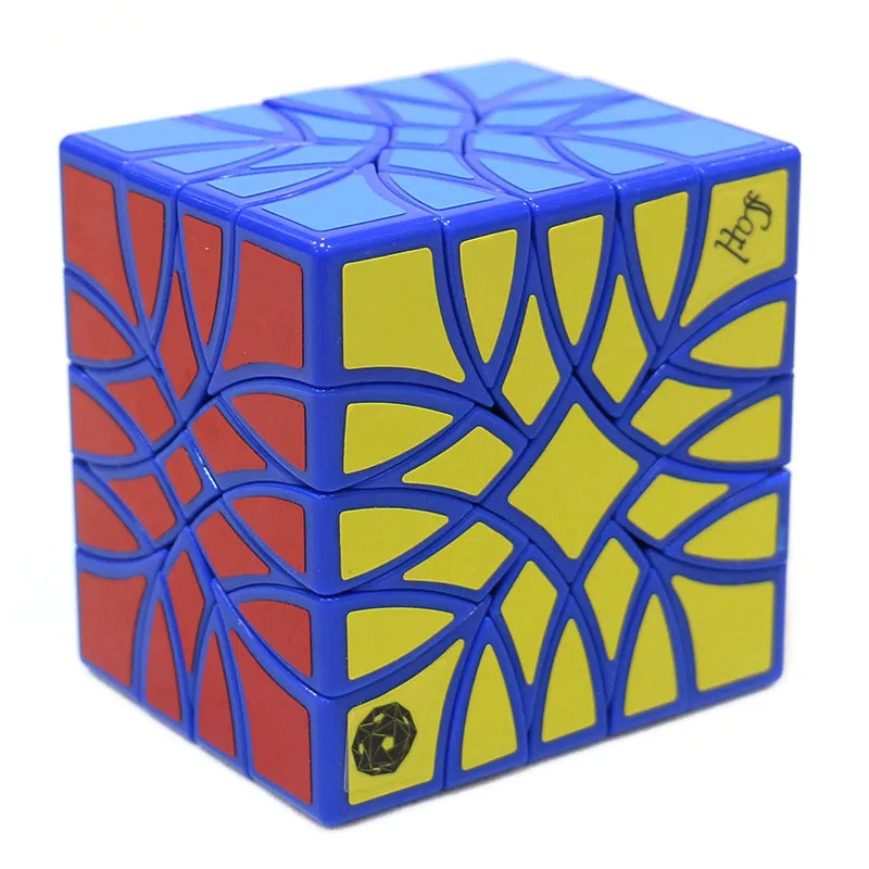 Calvin's Puzzle Cube 554 Cube Blue Limited Edition Bubbloid 4x4x5 Full Set Cube Puzzle Magic Cube Toys for Kids