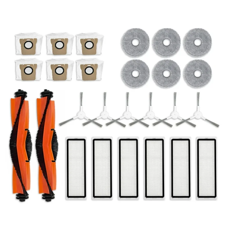 

INLIG-For Dreame W20 Pro / W20 Pro Ultra Brush HEPA Filter Mop Pad Dust Bag Accessories
