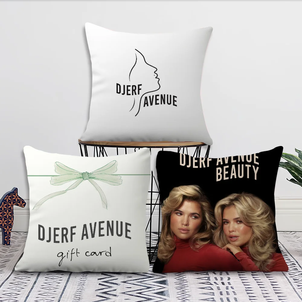 D-Djerf A-Avenue Pillow Case Sofa Living Room Bedroom Headboard Backrest Cushion Square Cushion Nap Time