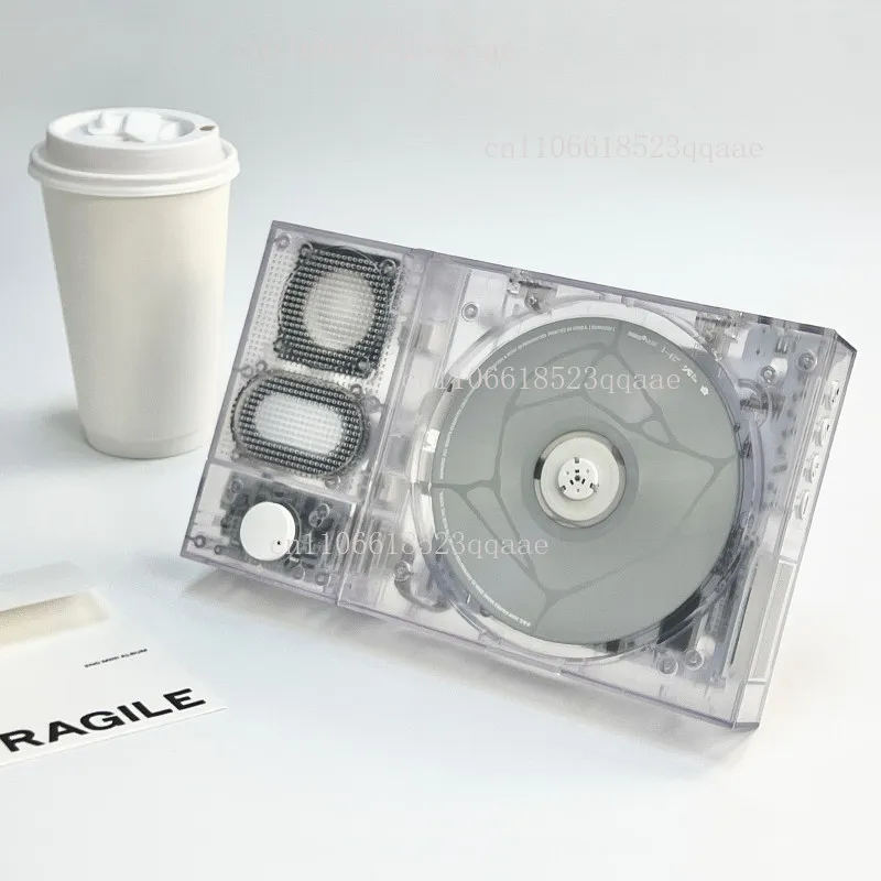Portable CD player, Bluetooth album player, transparent CD all-in-one machine