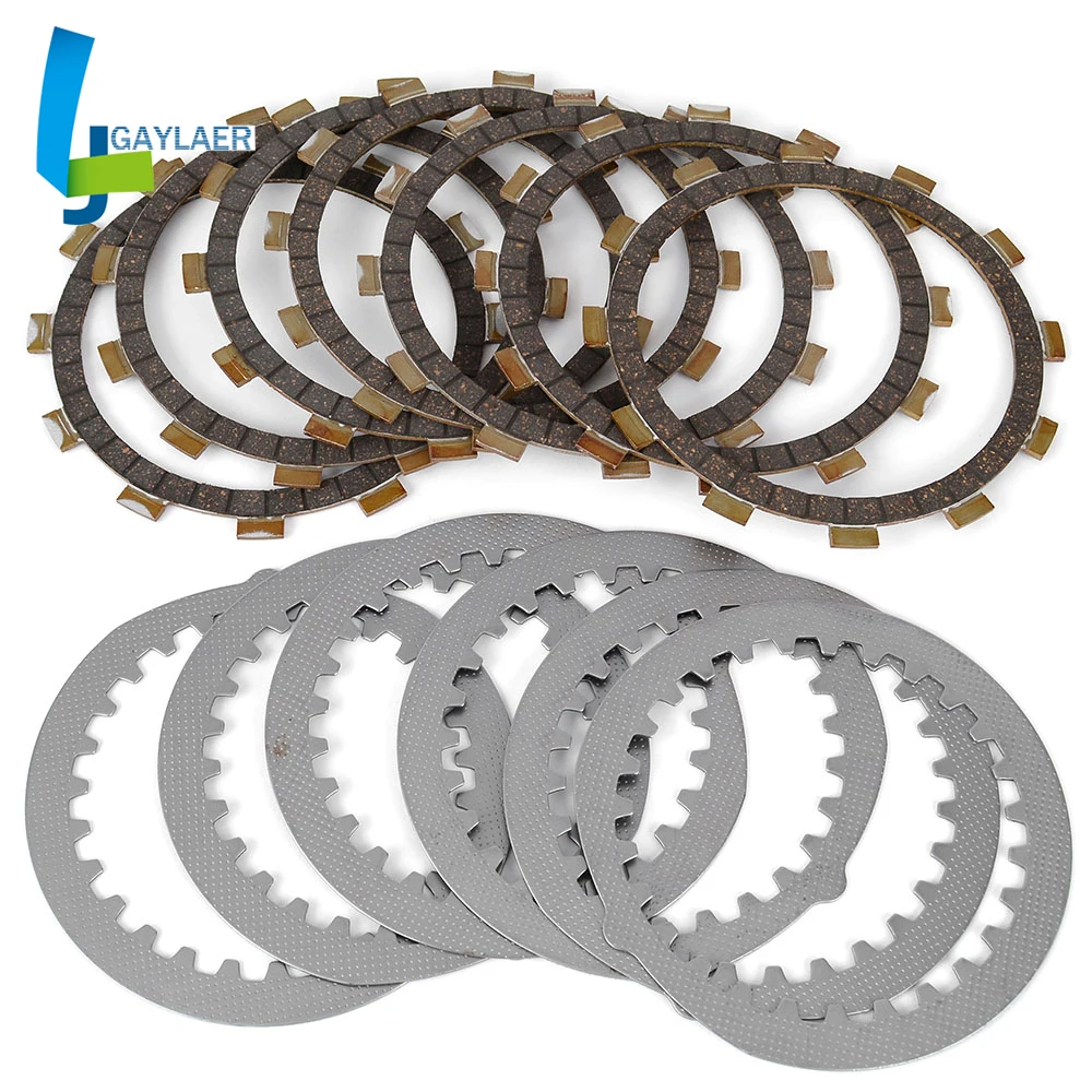 Clutch Plates Steel Friction Plate for Yamaha YFZ350 YFZ350LE YFZ350SP YFZ350SE Banshee 350 Special Limited Edition 5Y11633101