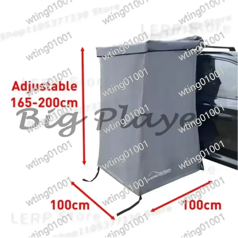 for Car Side Awning Waterproof Portable Shower Tent Outdoor Changing Room Roof Accessory Camping Beach Privacy Shelter