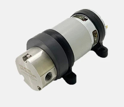 DC Mini Gear Pump Stainless Steel Micro Liquid Transfer Pump Electric Drive Small Circulation Water Oil Pump