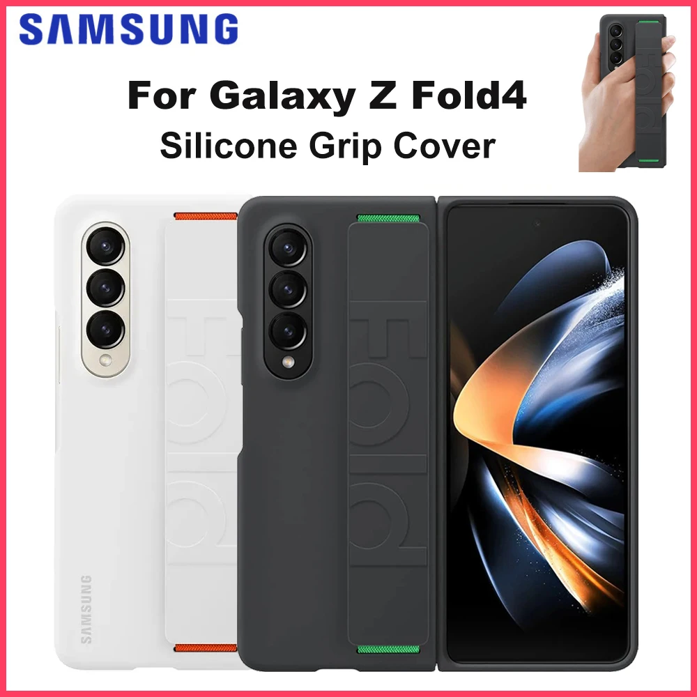 

Original Samsung Galaxy Z Fold4 Official Silicone Grip Cover for Galaxy Z Fold4 Z Fold 4 Protective Phone Case