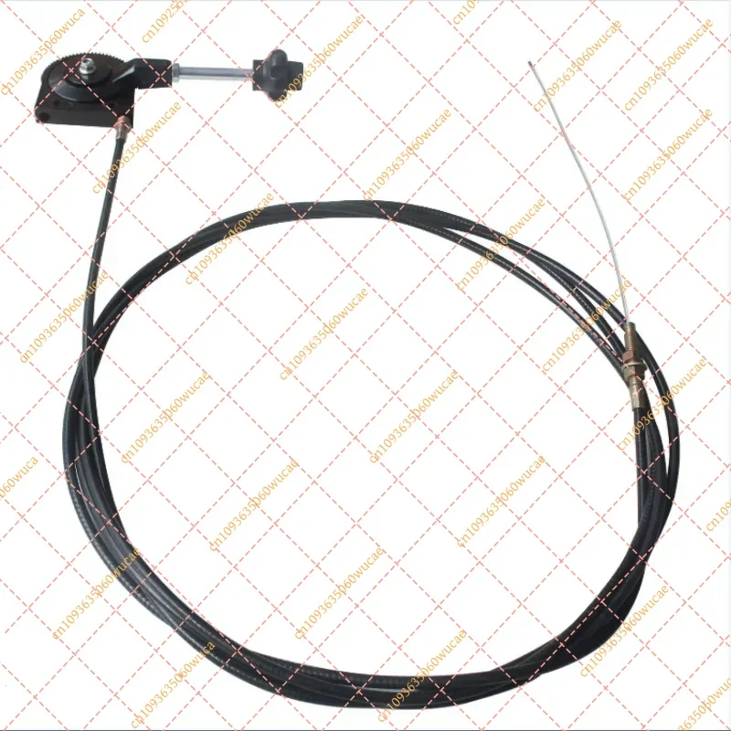 YFSelf-locking Manual Throttle Cable Assembly for Excavator Tractor Harvester Spreader Ship Control Handle Replacement Part