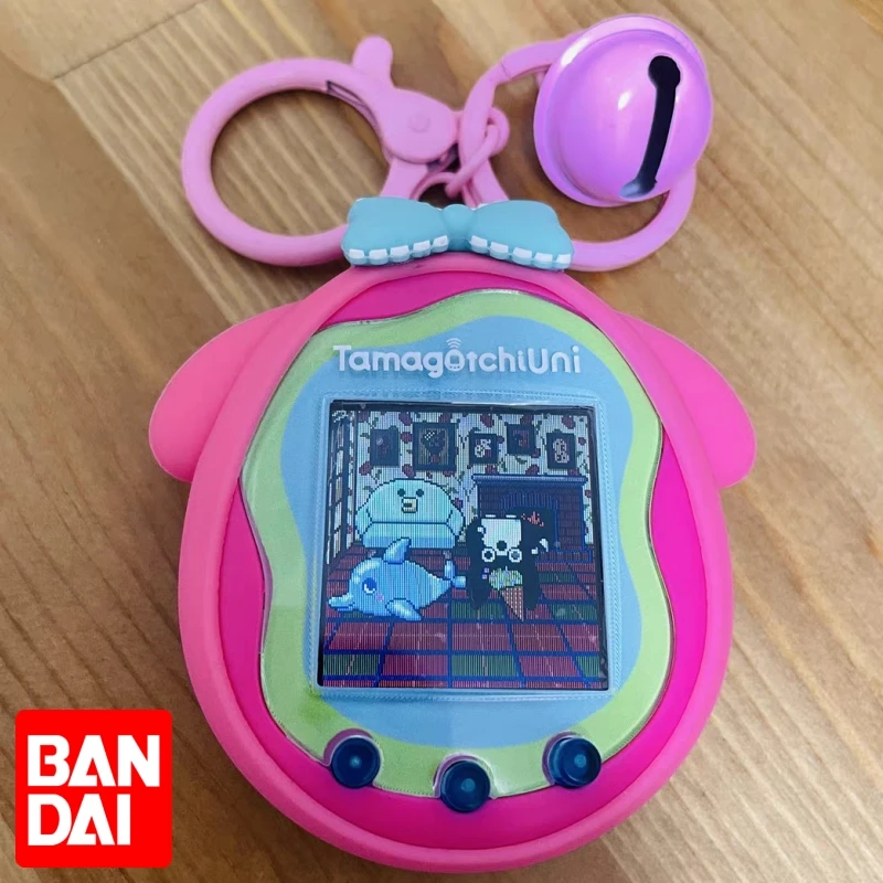 

Bandai оригинальный Tamagotchi Uni электронный домашний питомец Wifi сетевой одометр функция цветной экран игровая консоль подарок игрушка