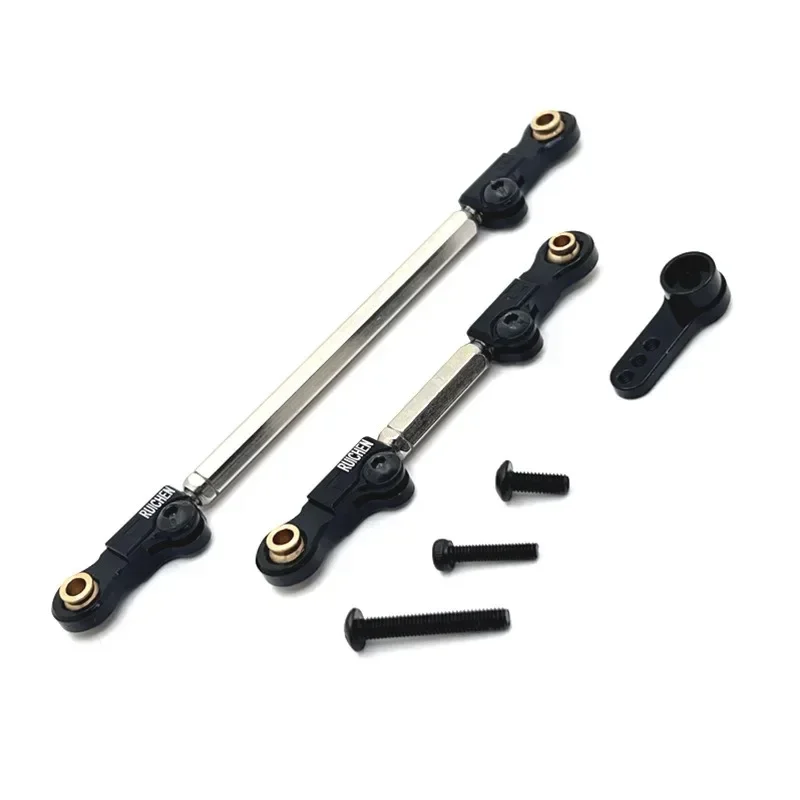 Servo braccio sterzo per Hyper GO MJX H12Y H12Y + OP Accessori Parti di aggiornamento in metallo Modello Rc Crawler Car Truck Buggy