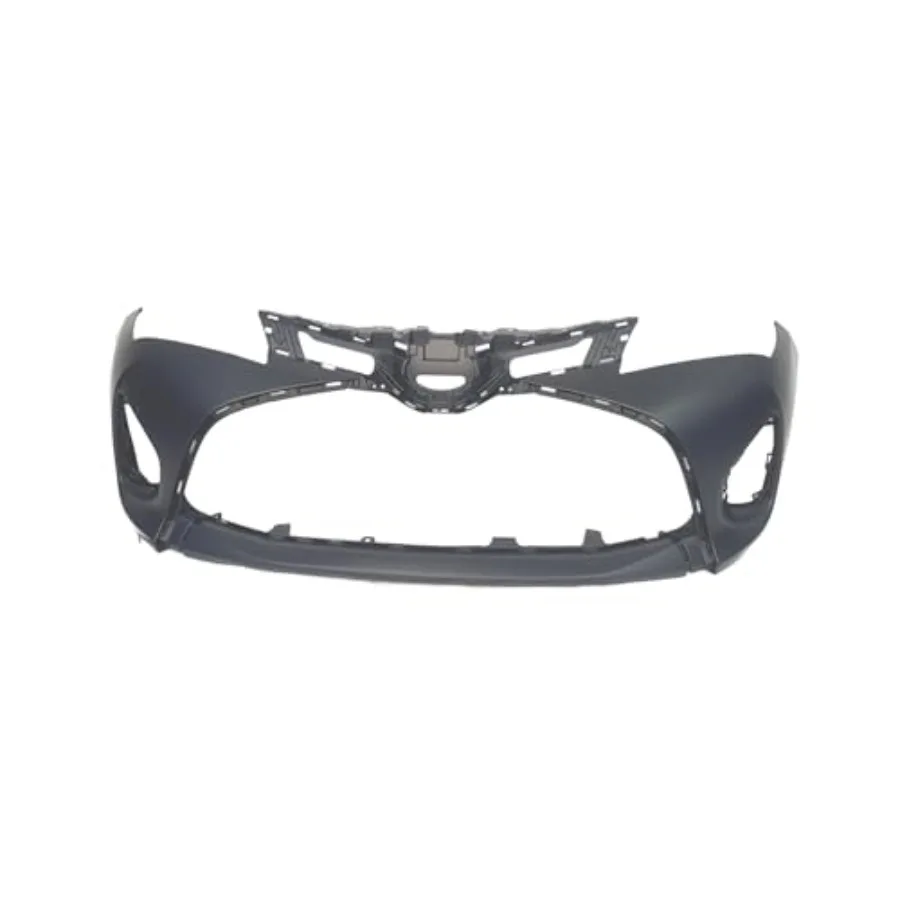 متوافق مع غطاء المصد الأمامي تويوتا ياريس 20152017 هاتشباك. ثقوب مصابيح الضباب الجديدة معدة TO1000408 #2