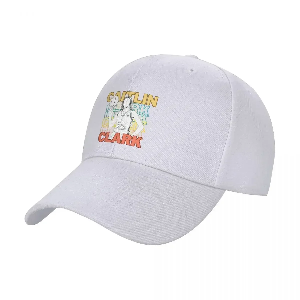 농구 케이틀린 클라크 일러스트레이션 야구 모자 생일 선햇 남성 여성용
