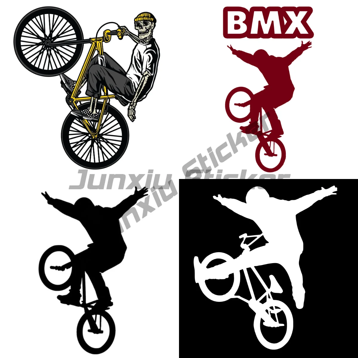 

BMX Cross Country Vinyl Car Stickers JDM Scratch-Proof Car Goods Accessories Decals