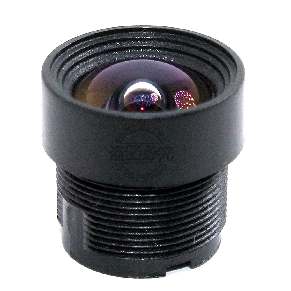 5.0 MegaPixel No Distortion 2.1mm Lens 1/4” Wide-angle 145 Degree MTV M12 x 0.5 Mount Lens With 650 IR filter For CCTV Camera