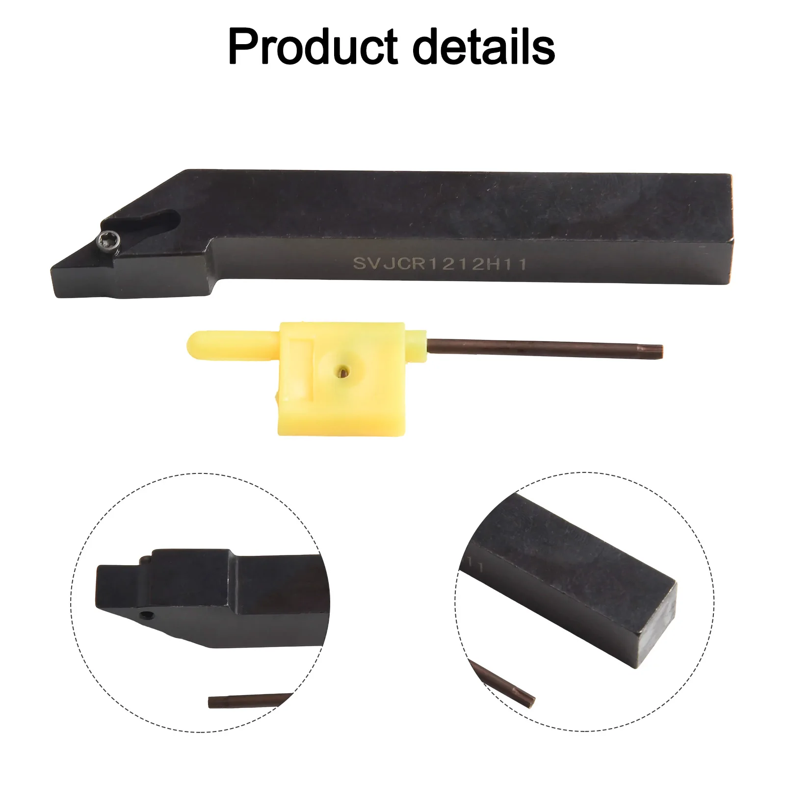 

Efficient SVJCR1212H11 Turning Tool Holder Suitable for VCMG1103 VBMT1103 Delivers Outstanding Performance in Tough Jobs