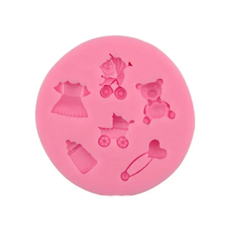 

G6KF Soap Molds Silicone Craft Mold Handmade Soap Craft Family Exquisite Baby Theme